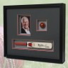 Cricket Bat/Ball/Photo Framed